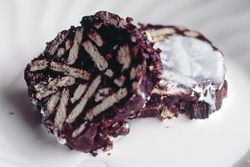 Salame inglese - chocolate biscuit roll [Italy]